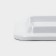 Serve dish "White East", 25.5 × 12.7 × 1.5 cm, white color