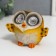Souvenir Polystone Light "Filin -Malysh - A hug" from the solar battery 8x7.5x10 cm