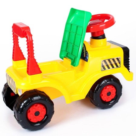 Tolokar-machine "Tractor", yellow color-1