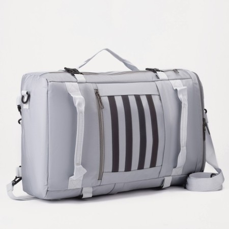 Tourist backpack with zipper, 25 l, color gray color-1