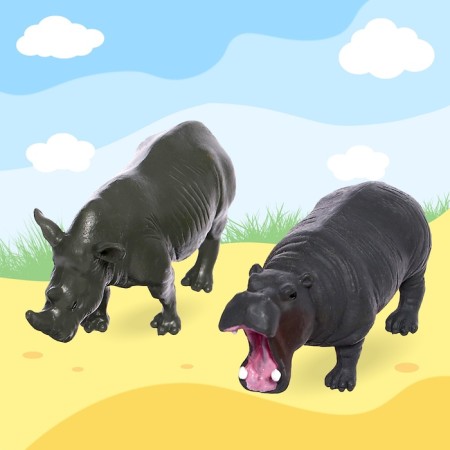 Animal set "Wild Beasts", 12 figures-2
