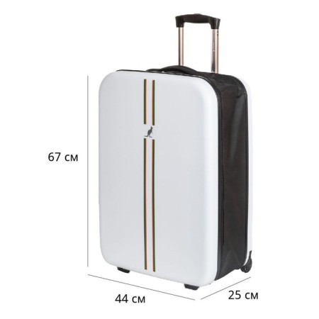 Suitcase Fusion FTS-1004, M, White-1