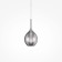 Suspension lamp Maytoni Mod271PL-01B1, 1HE27, 60W, 20x20x344 cm, Black color black