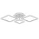 Chandelier from DNO 24305/2 96W LED, Dimmir., 3000-6500k, White, 71x52x10cm