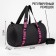 Sports bag Russian Beauty Girl with zipper, black color
