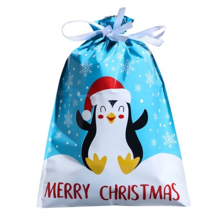 Gift package with ties, "Happy Penguin", 29x43 cm-3