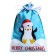Gift package with ties, "Happy Penguin", 29x43 cm