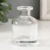 Diffuser for essential oils "bottle" 50 ml transparent 4.8x4.8x7 cm