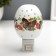 Lamp "Butterfly" 1x7W E11 white 7.5x7.5x12cm
