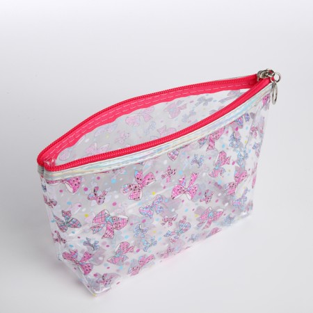 Lightning cosmetic bag, pink color-2