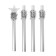 The staff of Santa Claus, 1.6 m, white