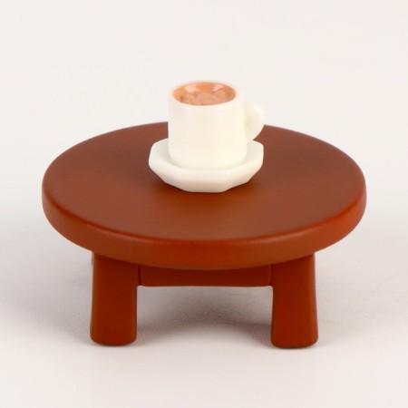 Miniature Puppet "Table with a cup", set 2 pcs., Size 1 pc. - 3.5 × 3.5 × 2.5 cm-1