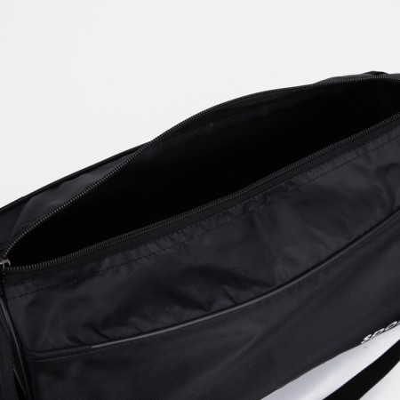 Sports bag on lightning, adjustable belt, black color-2