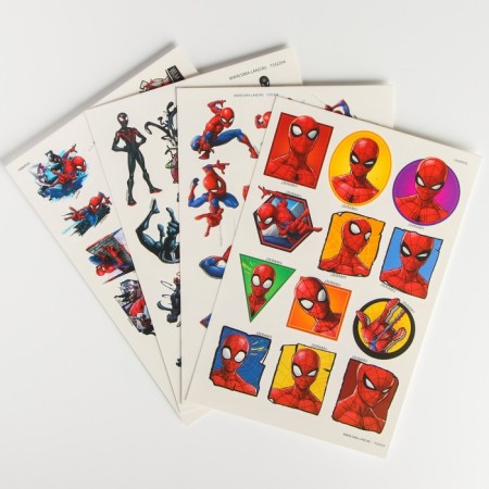 Set for creativity "Translated stickers" Spider -Man, 50 Translations-1