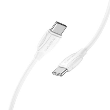 Cable Borofone BX70 Type-C-Type-C, 3 A, 60W, 1 m, white-4