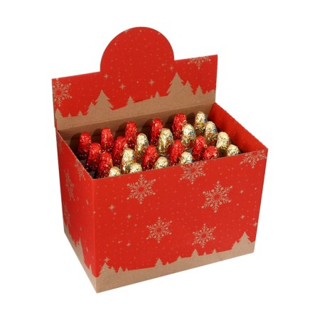 Figure chocolate "Santa Claus", with marshmallow, mix, 70 g-1