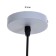 Lamp Bayerlux "Wanda" E27 40W gray 12x12x20-120cm