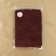 Lace elastic fabric, 180 mm × 2.7 ± 0.5 m, chocolate color