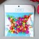 Beads for creativity plastic "Color Micenics" set of 150 pcs 0.4x0.9x0.9 cm