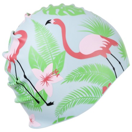 Swiming hat for children's Onlitop, silicone, girth 46-52 cm-2