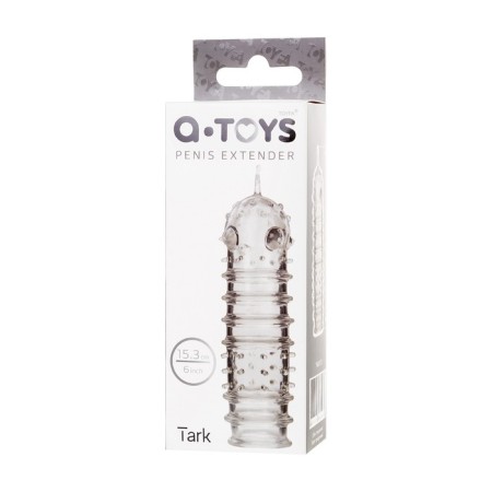 Toyfa A-Toys Tark, TPR, Transparent, 15.3 cm penis.-3