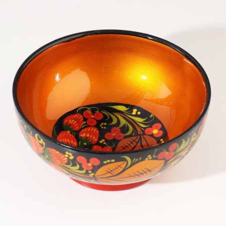 Saladnik "Berry", 16 × 16 × 9 cm, Khokhloma-2