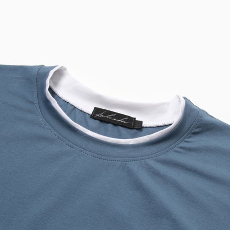 T -shirt male, blue color, size 54-1