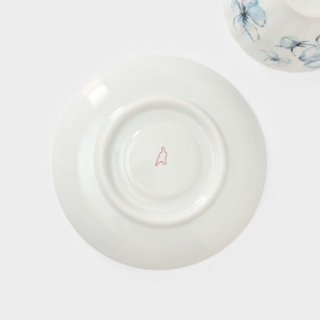 Porcelain Tea Service "Moments of Spring", 13 items-4