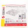 Anti-vibration stands CMA-12t Ozone, transparent square