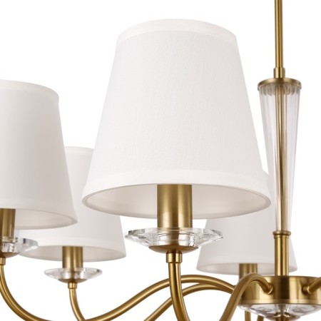 Charya FR2027PL-07BS OSBORN, 790x790x490 mm, E14, 7x40W, brass color-2