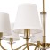 Charya FR2027PL-07BS OSBORN, 790x790x490 mm, E14, 7x40W, brass color