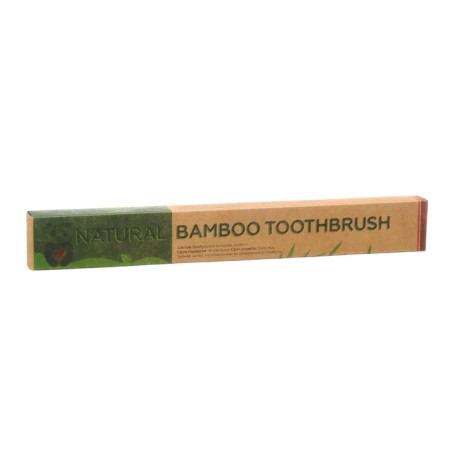 Bamboo toothbrush soft, 10 pieces, mix of flowers-26