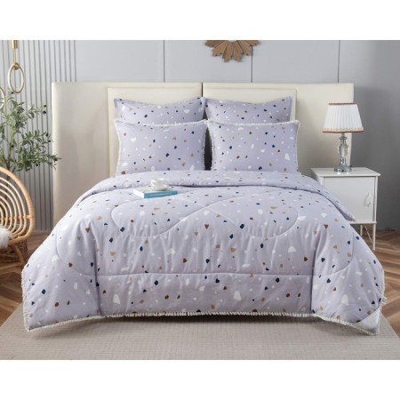 Set duet: blanket-2 pcs, sheets, pillowcases 50x70 cm-2 pcs, 70x70 cm-2 pcs