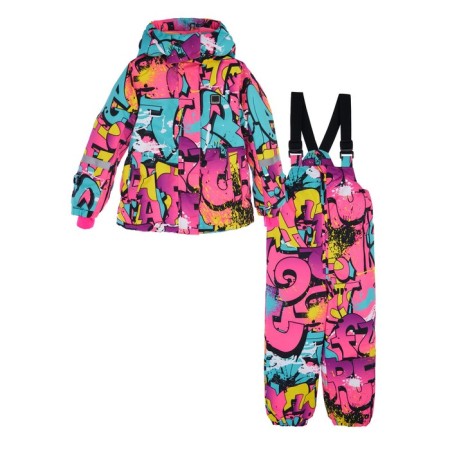 Winter kit for the girl PlayTode: jacket and semi -combineson, height 116 cm-9