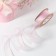 Capronomic ribbon “Wave”, with brilliance, 40 mm, 10 ± 1 m, light pink color No. 36