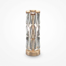 Luminaire desktop Maytoni Mod043TL-02G, 2HE14, 60W, 20x20x58 cm, color gold