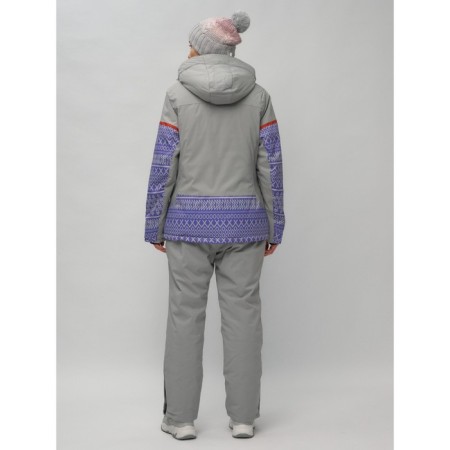 Ski suit, size 58, purple color-32