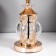 HELP LAOPE "LAODIK" 1x40W E27 Gold 26x26x42 cm Risalux