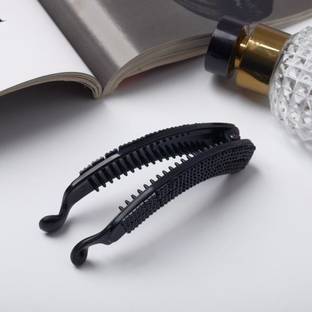 Hair Banana "Adele" Classic, 9.5 cm, black-1