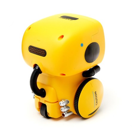 Interactive “cute robot” robot, light and sound effects, Russian voice acting, yellow color-2