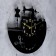 Wall clock, series: interior, "cut", 30 x 30 cm
