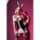 Bunny costume costume Candy Girl Charity, 6 items, OS size, black and white color