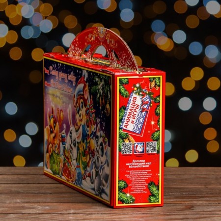 Gift box "Magic Scroll", Maxi's Bright portfolio, 37 x 8 x 20.2 cm-3
