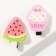 Hair clips for children "sugar baby", 2 pcs, 3 x 1.5 cm