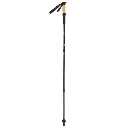 Scandinavian Walking Alitop, telescopic, 3 sections, up to 135 cm, black color-6