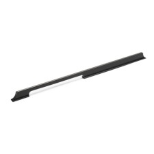 Cappio bracket handle, aluminum, m/o 448 mm, black color with gray insert