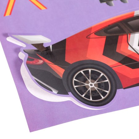 Advent calendar with cars, 12 pieces in a set-9