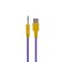 Unrealistic vibrator PMV Tone G-Spot, silicone, yellow, 23 cm