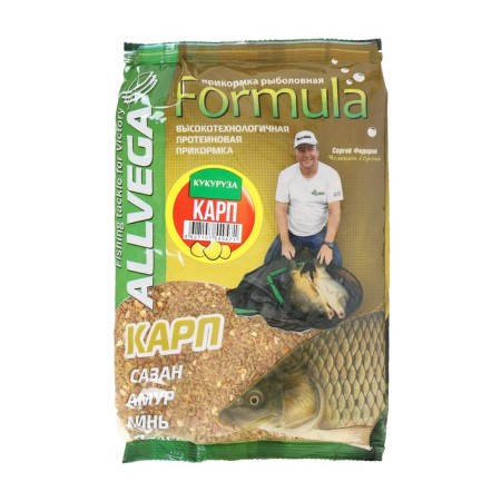 Bait Allvega Formula Carp SweetCorm, Corp Corn, 900 g-2