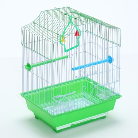 Poultry cell equipped BD-1/4F, 30 x 23 x 39 cm, green-3